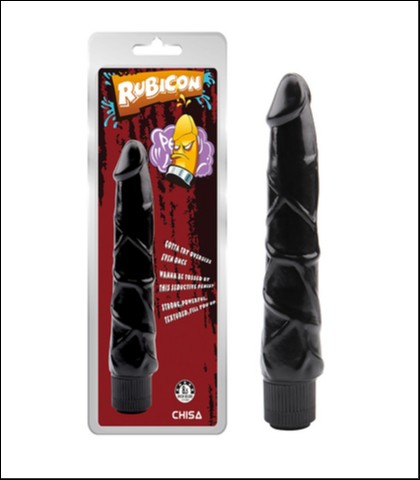 Crni vibrator - 22cm - rubicon ignite - tag zenski program