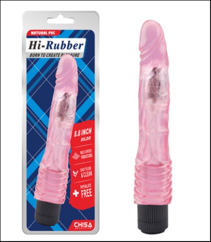 Roze vibrator - 22cm chisa - tag suteren