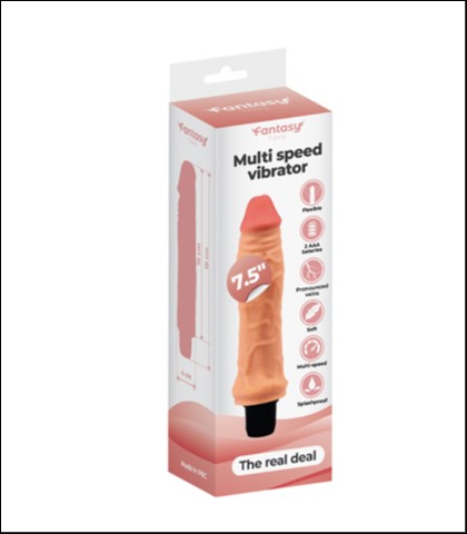 Mekani vibrator 19cm the real deal - tag zenski program