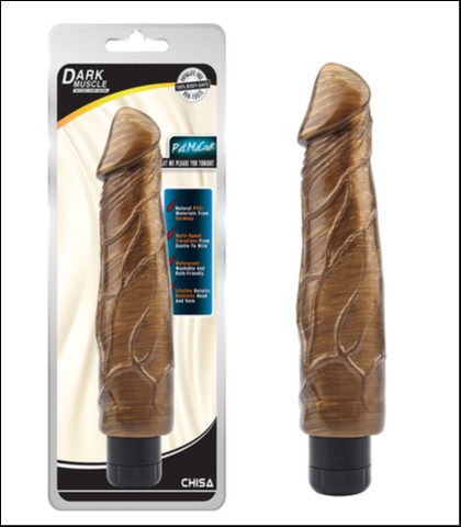 Zlatni vibrator -24cm- pat mccock - tag suteren
